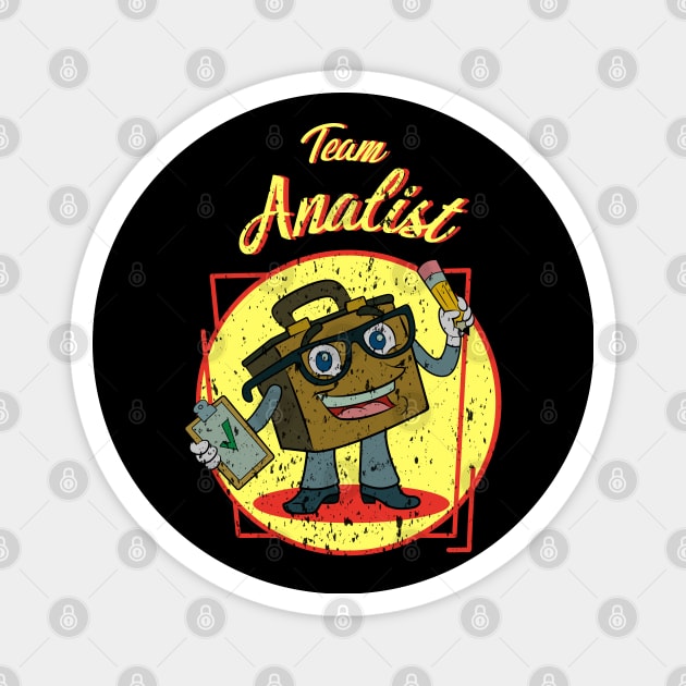 UMBRELLA ACADEMY 2 : TEAM ANALIST (GRUNGE STYLE) Magnet by FunGangStore